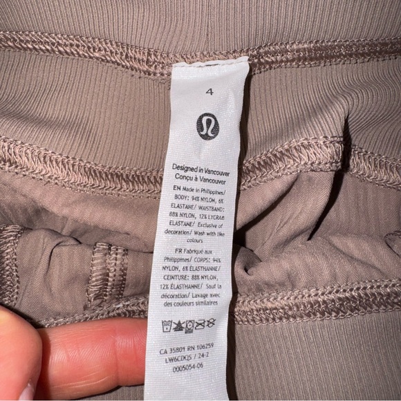 Lululemon Dance Studio MR Crop Pants 4 Taupetastic - Picture 9 of 9